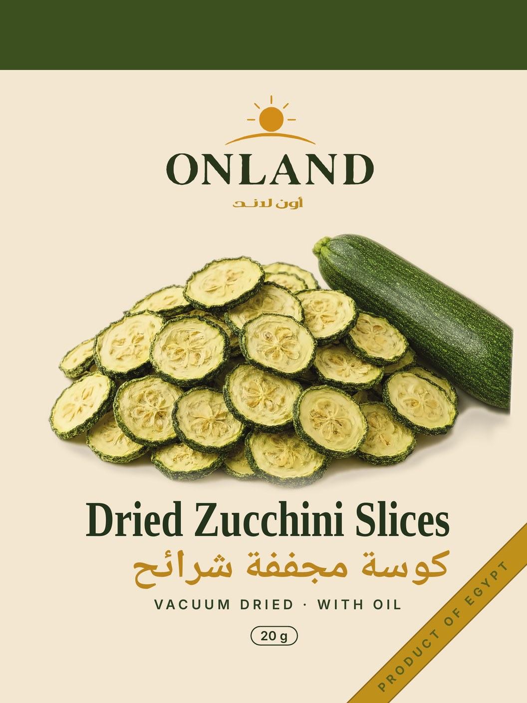 Dried Zucchini Slices