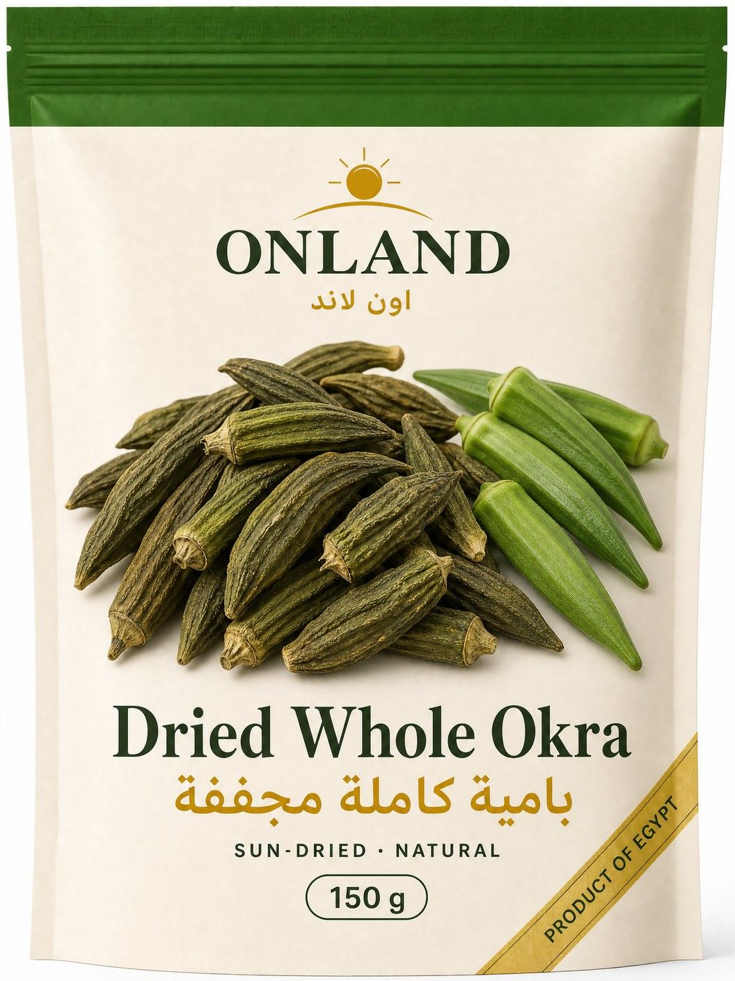 Dried Whole Okra